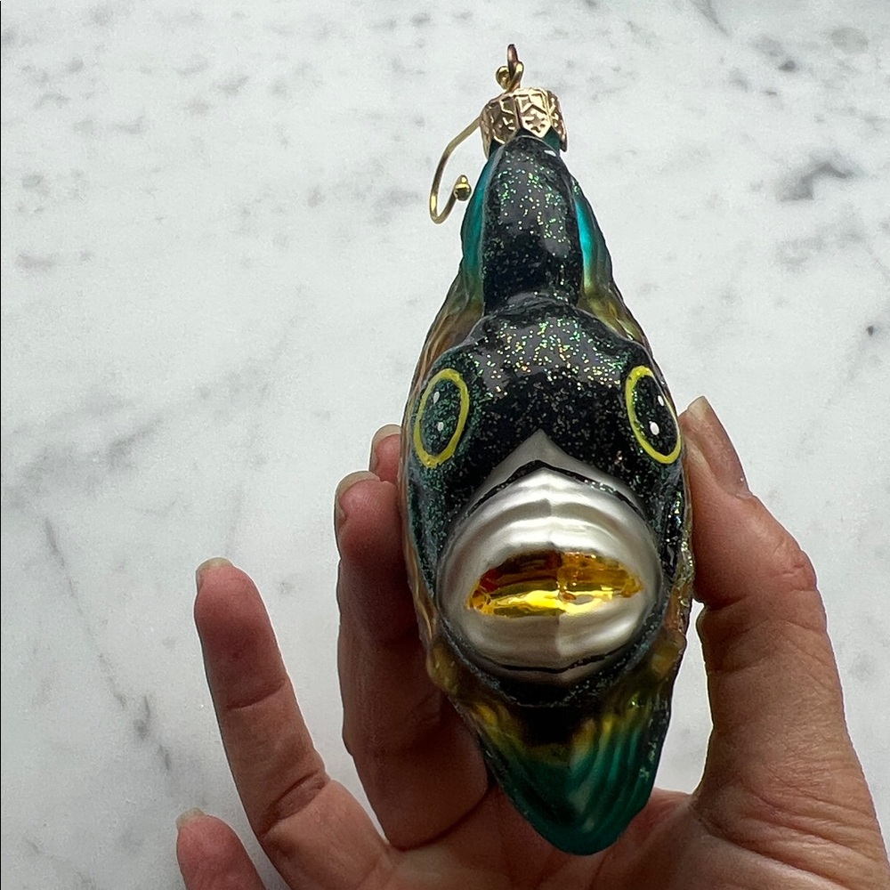 Christopher Radko Ornament  1996 Tropical Deep Sea Fish" - Picture 4 of 8